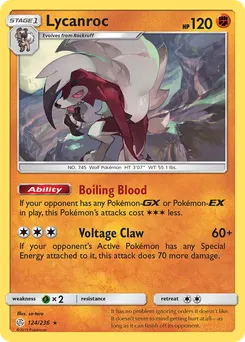 Lycanroc #124, Cosmic Eclipse