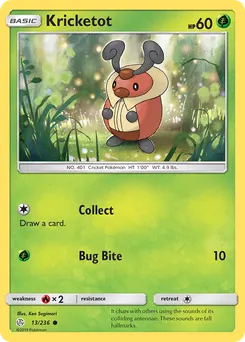 Kricketot #13, Reverse Foil