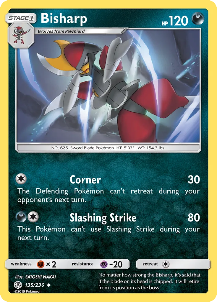 Bisharp #135, Cosmic Eclipse Reverse Foil