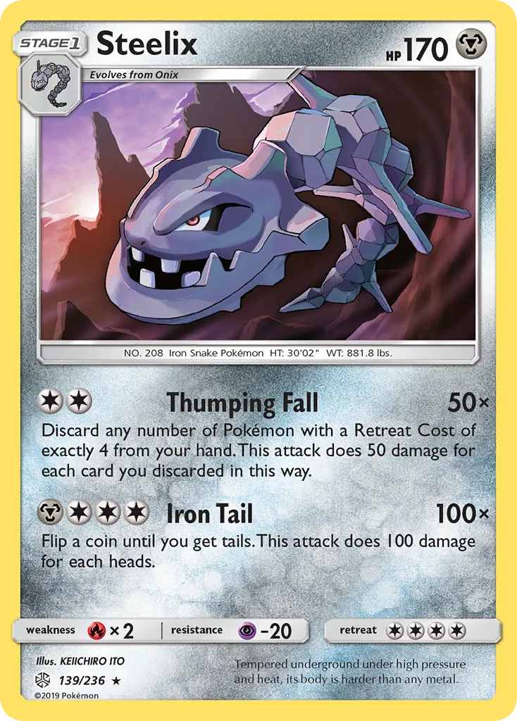 Steelix #139, Cosmic Eclipse