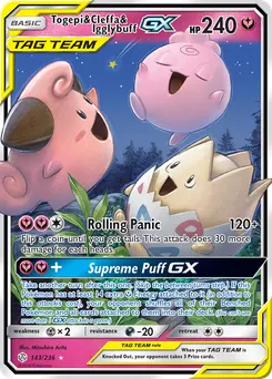 Togepi & Cleffa & Igglybuff-GX #143, Standard