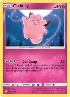Clefairy #144, Cosmic Eclipse