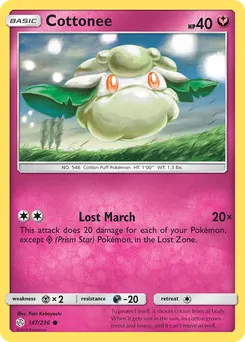 Cottonee #147, Cosmic Eclipse