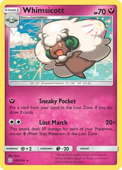 Whimsicott #148, Cosmic Eclipse