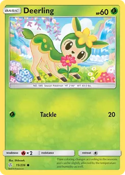 Deerling #15, Reverse Foil