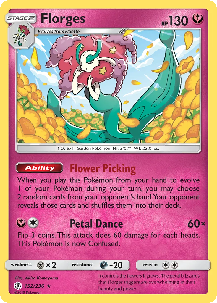 Florges #152, Cosmic Eclipse