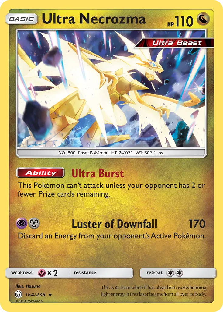 Ultra Necrozma #164, Cosmic Eclipse Reverse Foil