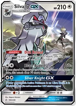 Silvally-GX #184, Standard