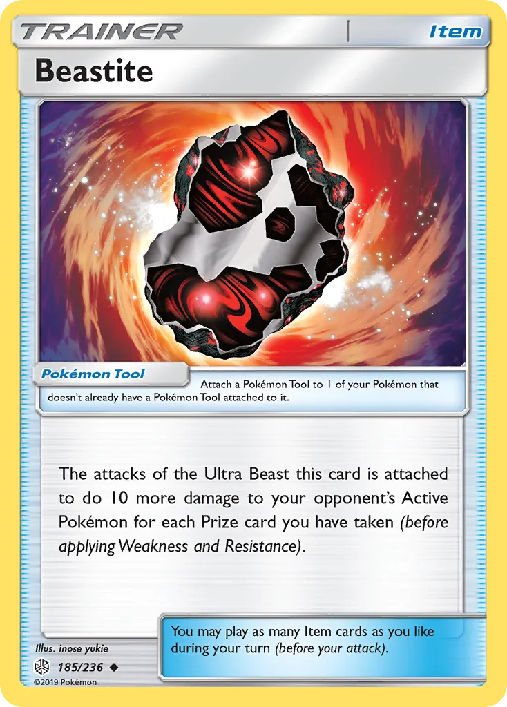 Beastite #185, Cosmic Eclipse Reverse Foil