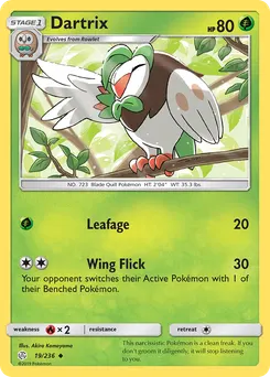Dartrix #19, Reverse Foil