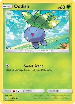 Oddish #2, Reverse Foil