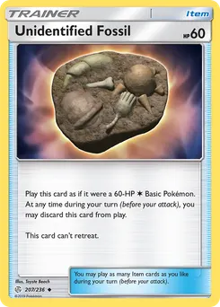 Unidentified Fossil #207, Cosmic Eclipse