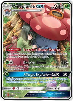 Vileplume-GX #211, Standard