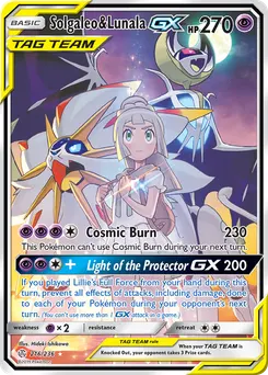 Solgaleo & Lunala-GX #216, Standard