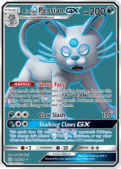 Alolan Persian-GX #219, Standard