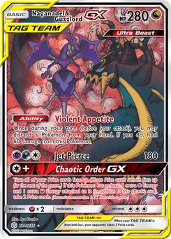 Naganadel & Guzzlord-GX #224, Standard
