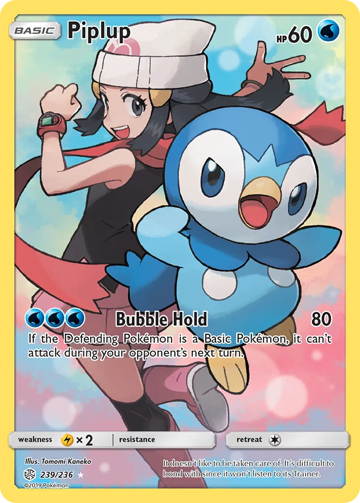 Piplup #239, Cosmic Eclipse Secret