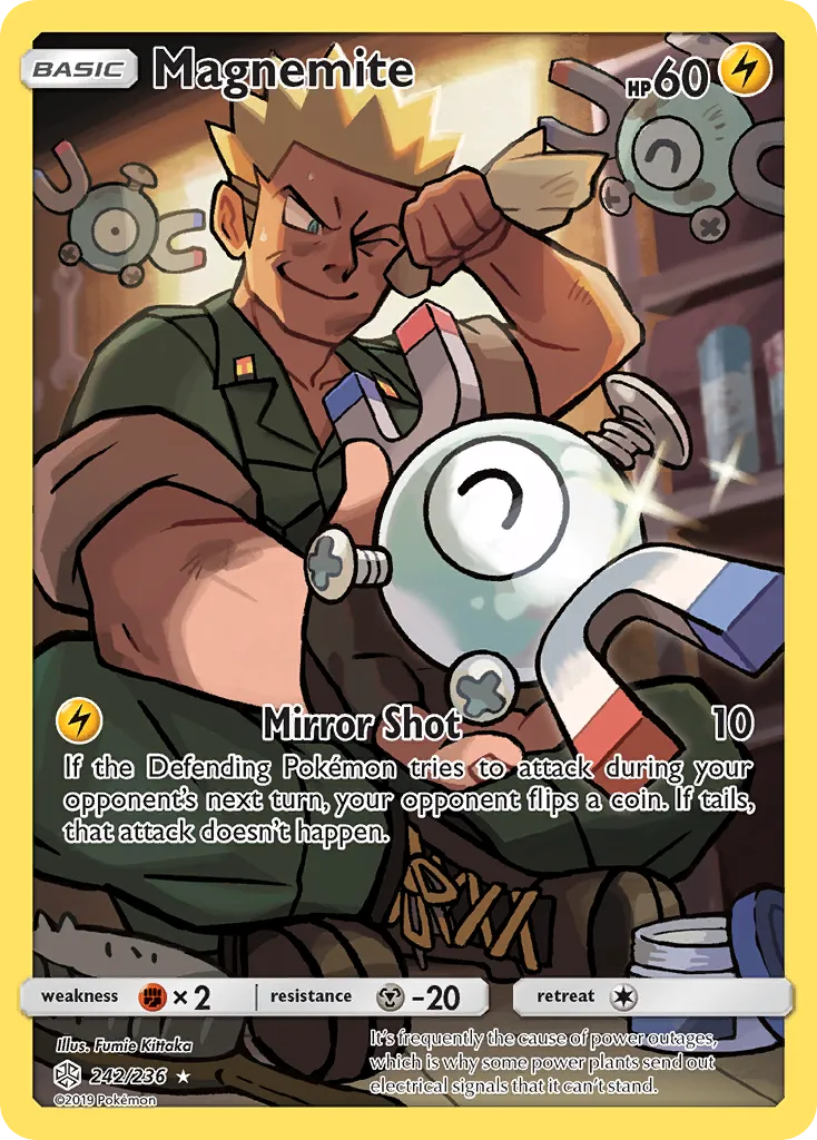 Magnemite #242, Cosmic Eclipse Secret