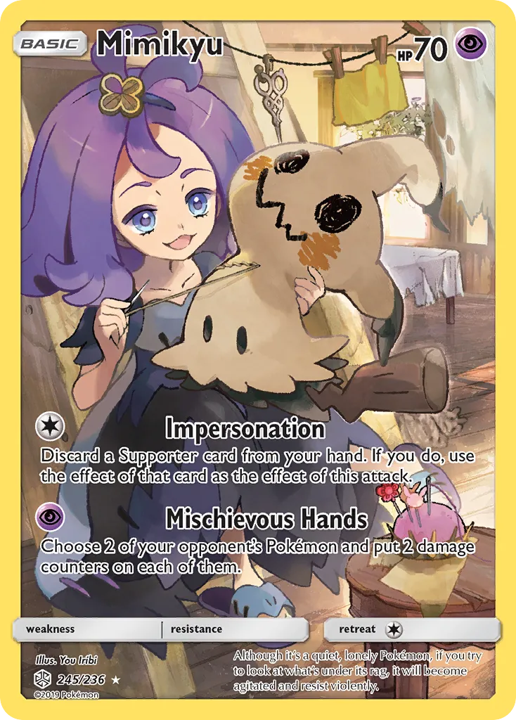 Mimikyu #245, Cosmic Eclipse Secret