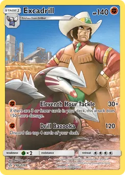 Excadrill #246, Secret