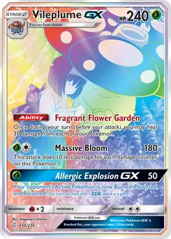 Vileplume-GX #250, Secret