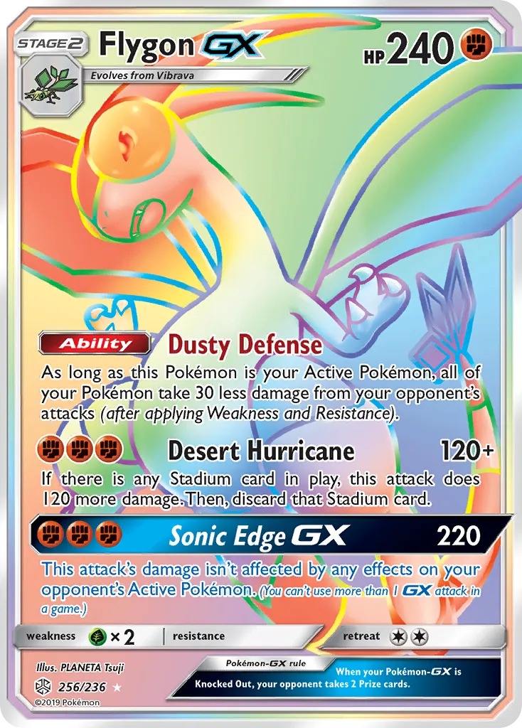 Flygon-GX #256, Cosmic Eclipse Secret
