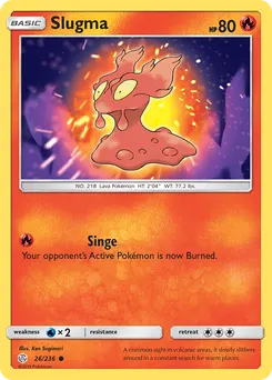 Slugma #26, Reverse Foil