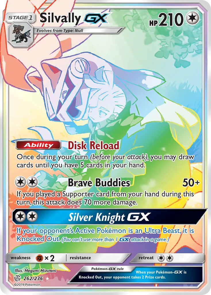 Silvally-GX #262, Cosmic Eclipse Secret