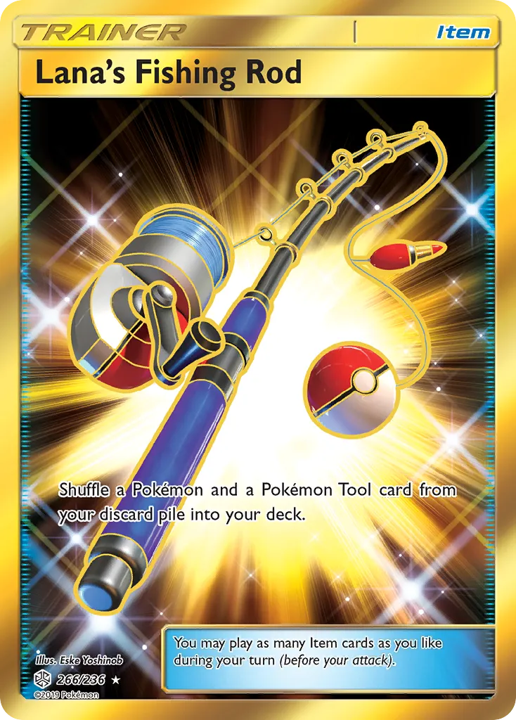 Lana's Fishing Rod #266, Cosmic Eclipse Secret