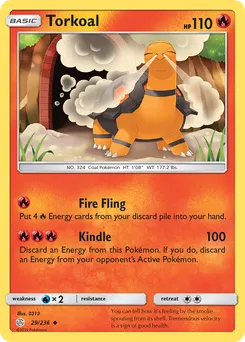 Torkoal #29, Reverse Foil