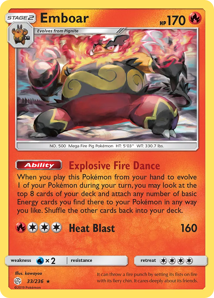 Emboar #33, Cosmic Eclipse