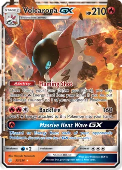 Volcarona-GX #35, Standard