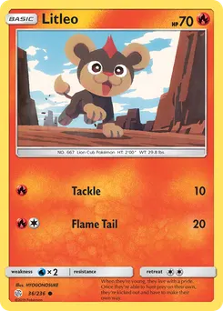 Litleo #36, Reverse Foil