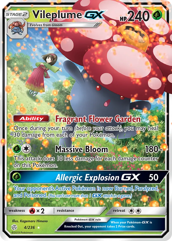Vileplume-GX #4, Cosmic Eclipse