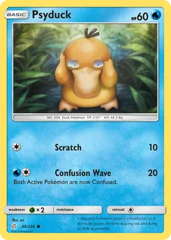 Psyduck #40, Reverse Foil