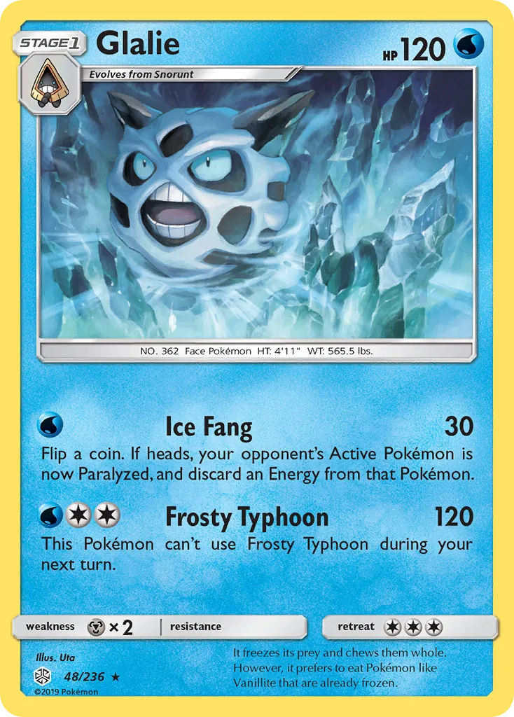 Glalie #48, Cosmic Eclipse