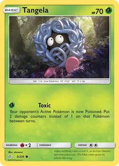 Tangela #5, Reverse Foil