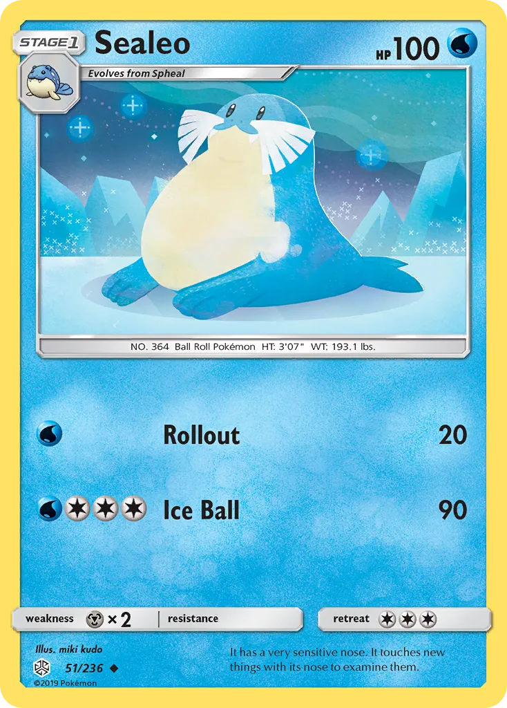 Sealeo #51, Cosmic Eclipse Reverse Foil