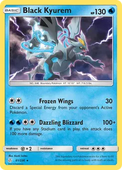 Black Kyurem #61, Reverse Foil