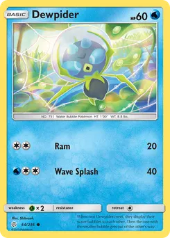 Dewpider #64, Reverse Foil