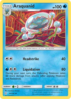Araquanid #65, Reverse Foil