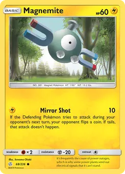 Magnemite #68, Reverse Foil
