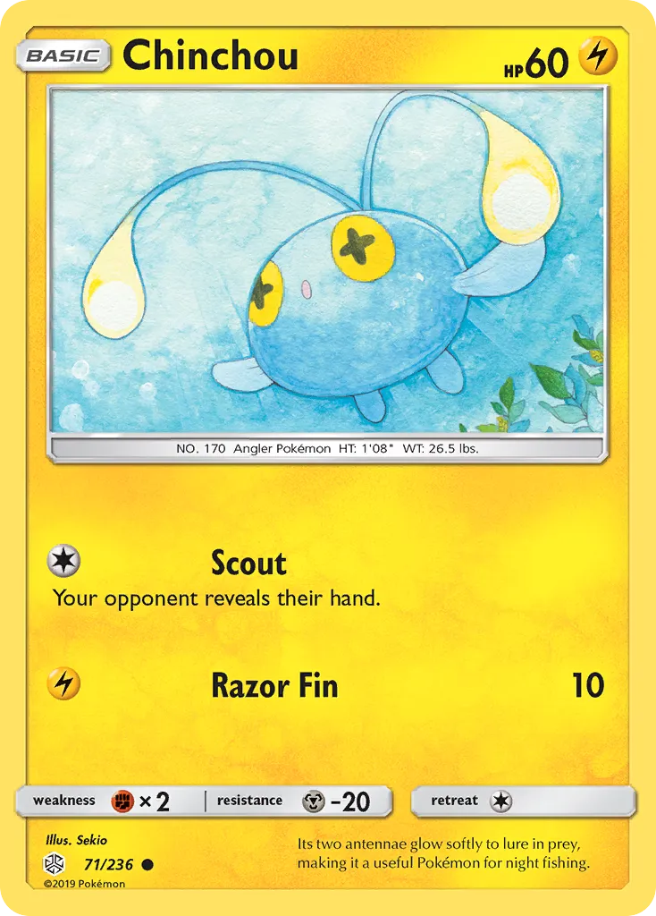Chinchou #71, Cosmic Eclipse