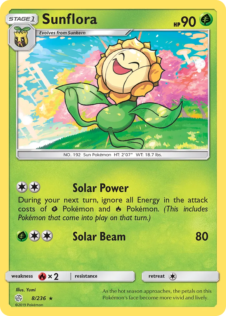 Sunflora #8, Cosmic Eclipse