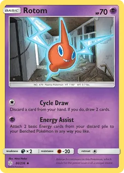 Rotom #86, Reverse Foil