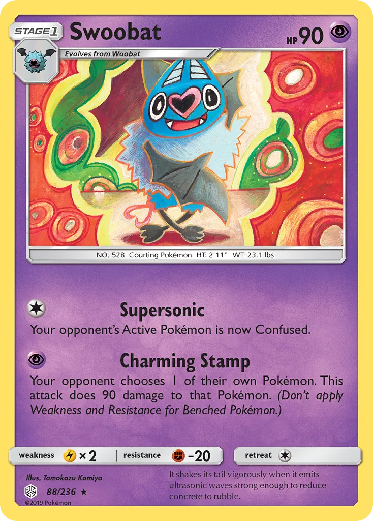 Swoobat #88, Cosmic Eclipse Reverse Foil