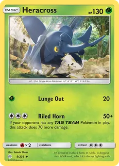 Heracross #9, Reverse Foil