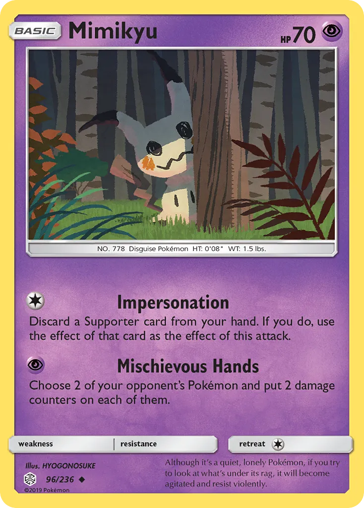 Mimikyu #96, Cosmic Eclipse