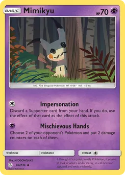 Mimikyu #96, Reverse Foil