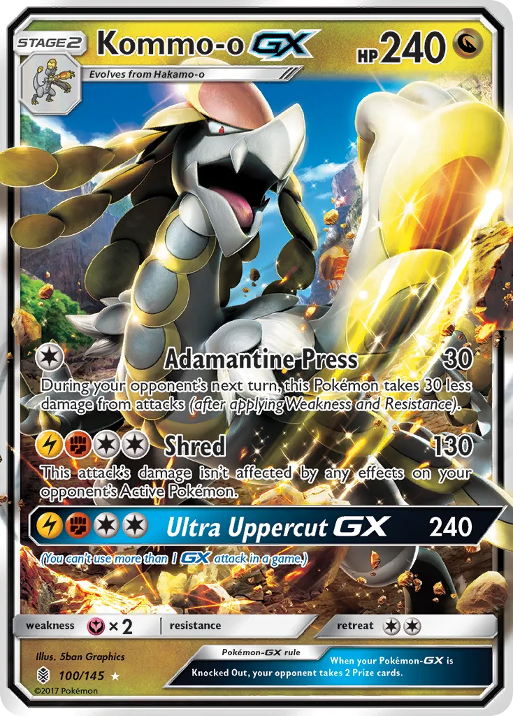 Kommo-o-GX #100, Guardians Rising